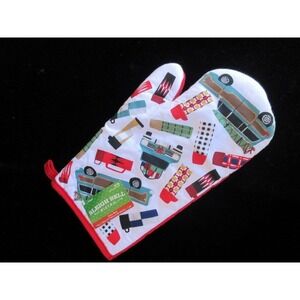 New Sleigh Bell Bistro Christmas Oven Mitt Hot Cocoa Different Thermos Styles‎